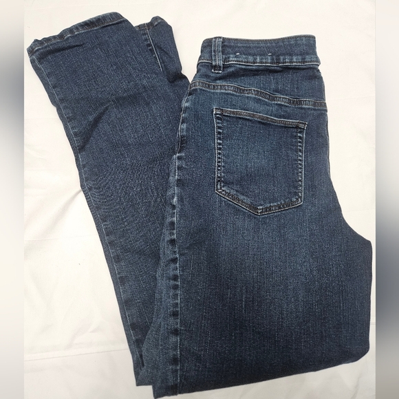Chicos The Platinum Boyfriend Dark Wash Jean! - Picture 1 of 7